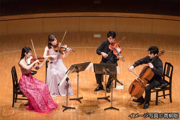 東京交響楽団メンバーによる弦楽四重奏イメージ写真©青柳聡