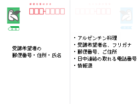 返信面の書き方