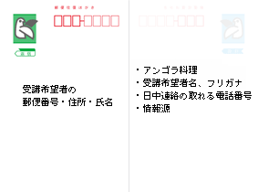 返信面の書き方